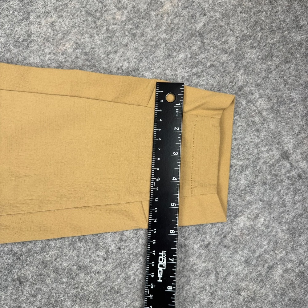 Athleta Trekkie North High Rise Joggers 28" Nylon Stretch Brown Womens 6 - Picture 13 of 14